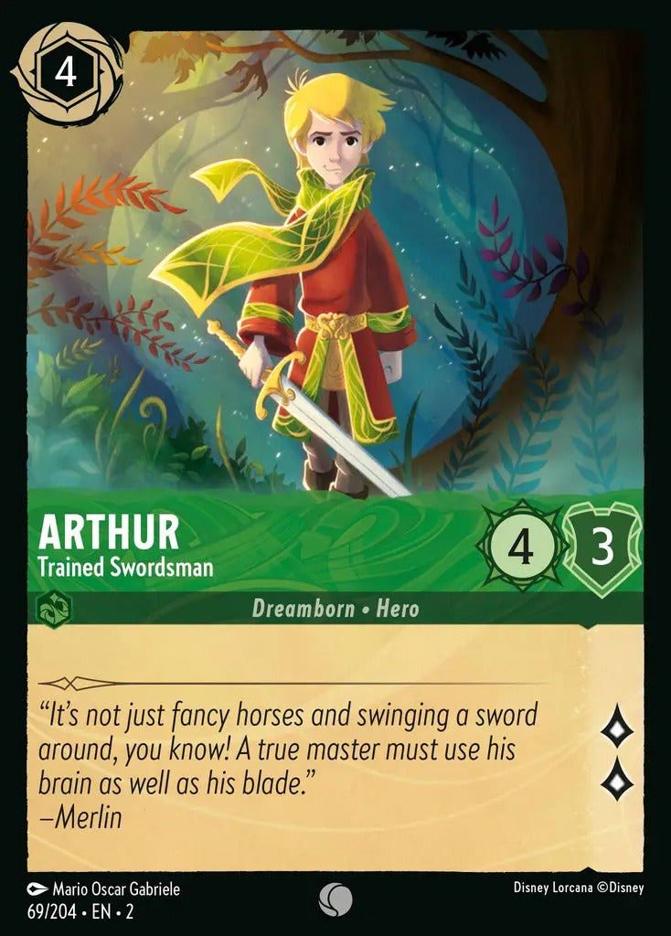 069/204-EN-2: Arthur - Trained Swordsman