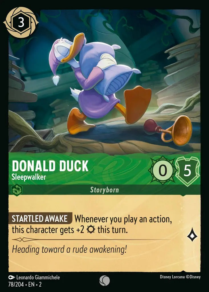 078/204-EN-2: Donald Duck - Sleepwalker