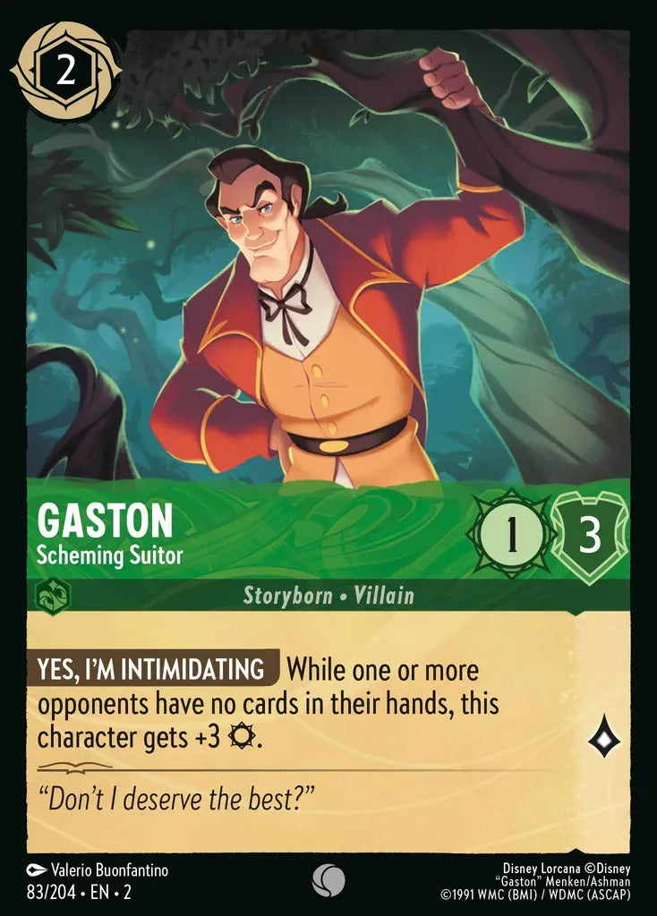 083/204-EN-2: Gaston - Scheming Suitor