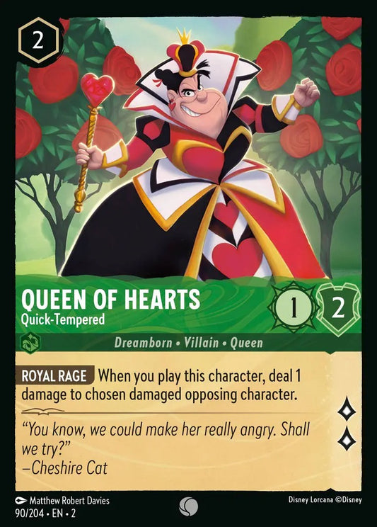 090/204-EN-2: Queen of Hearts - Quick-Tempered