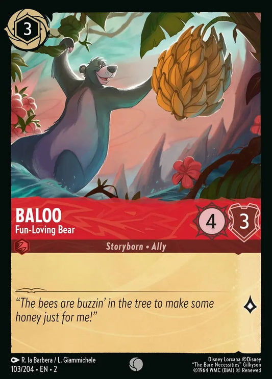 103/204-EN-2: Baloo - Fun-Loving Bear