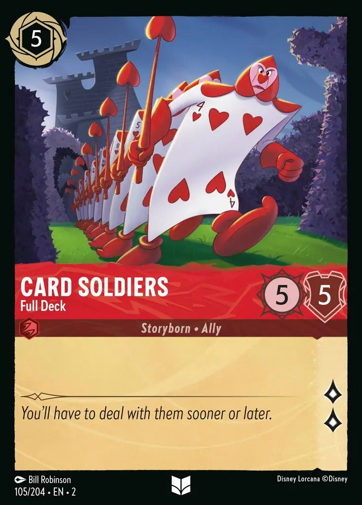 105/204-EN-2: Card Soldiers - Full Deck