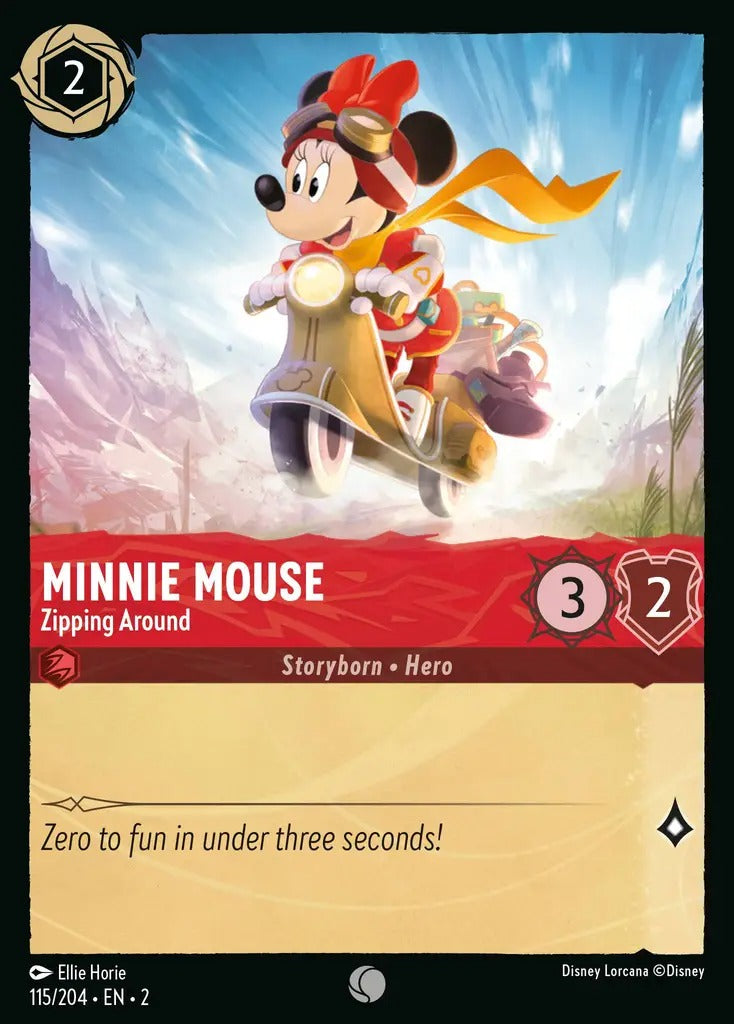 115/204-EN-2: Minnie Mouse - Zipping Around
