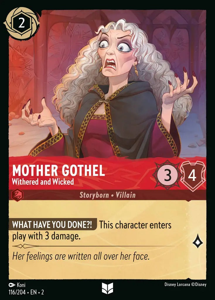 116/204-EN-2: Mother Gothel - Withered and Wicked