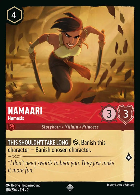 118/204-EN-2: Namaari - Nemesis