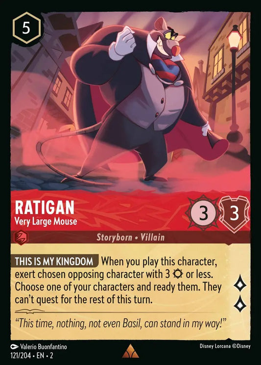121/204-EN-2: Ratigan - Very Large Mouse