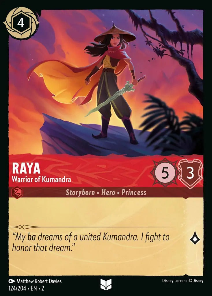 124/204-EN-2: Raya - Warrior of Kumandra