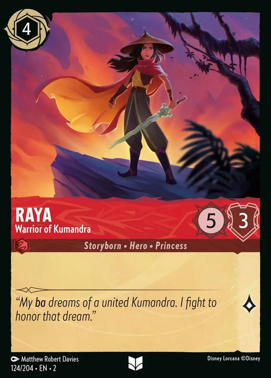 124/204-EN-2: Raya - Warrior of Kumandra