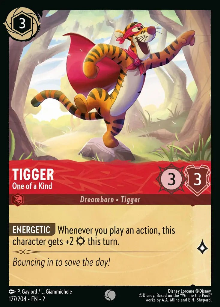 127/204-EN-2: Tigger - One of a Kind