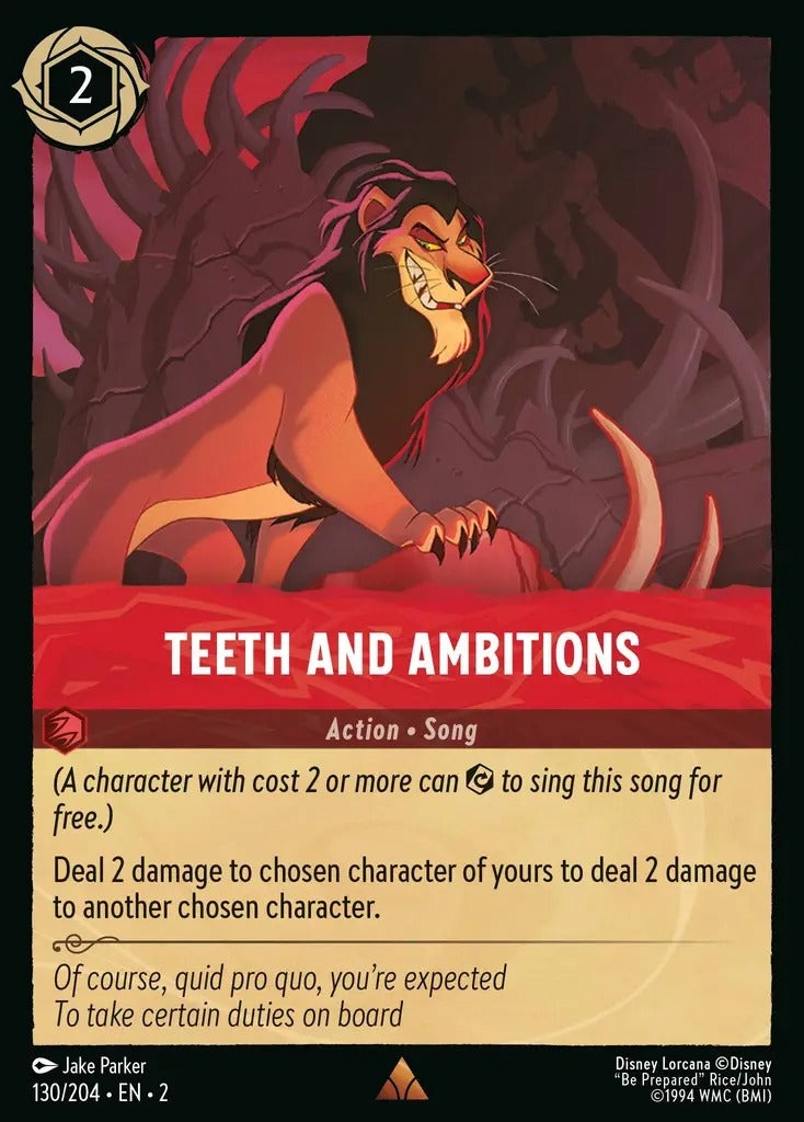 130/204-EN-2: Teeth and Ambitions