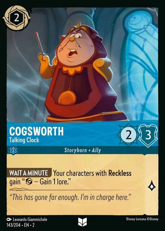 143/204-EN-2: Cogsworth - Talking Clock
