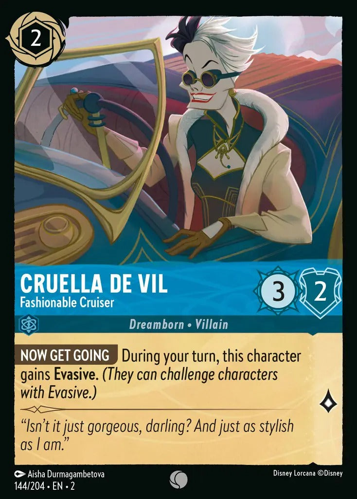 144/204-EN-2: Cruella De Vil - Fashionable Cruiser
