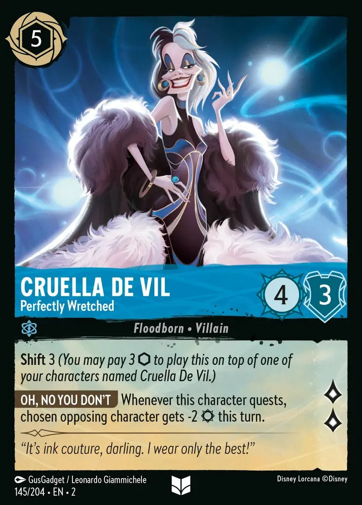 145/204-EN-2: Cruella De Vil - Perfectly Wretched