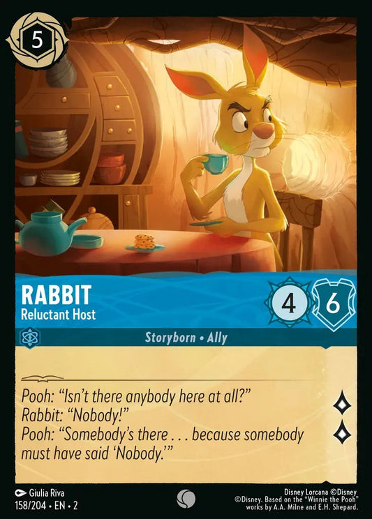 158/204-EN-2: Rabbit - Reluctant Host