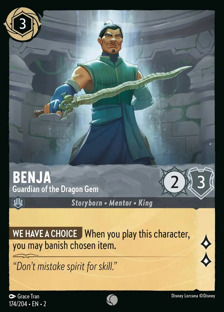 174/204-EN-2: Benja - Guardian of the Dragon Gem