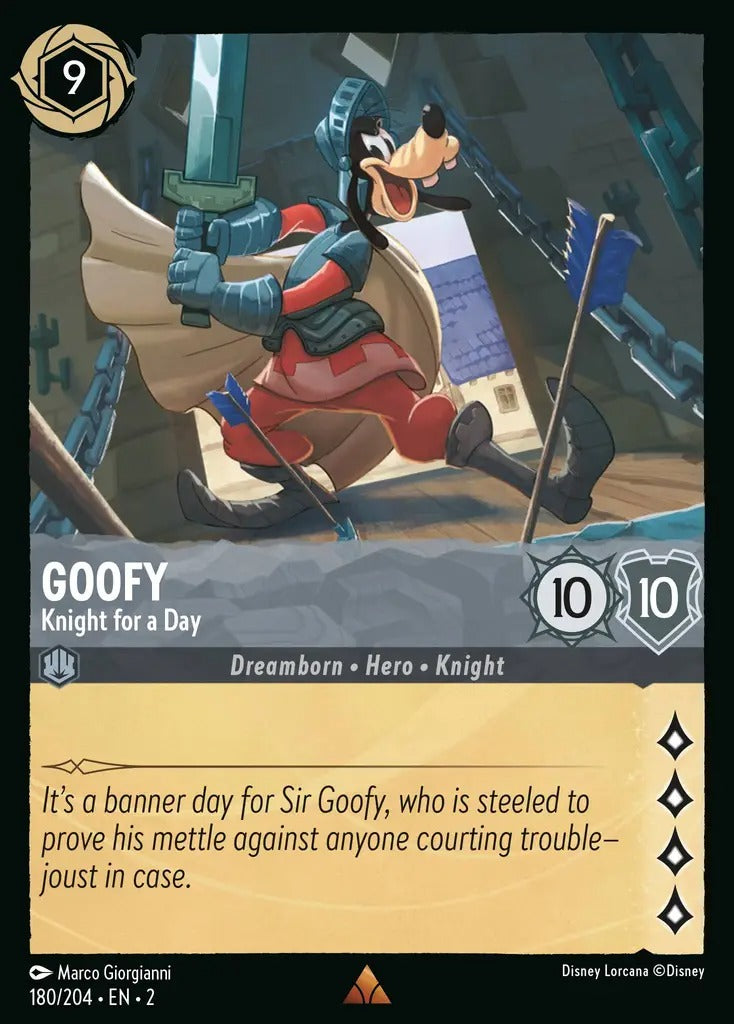 180/204-EN-2: Goofy - Knight for a Day