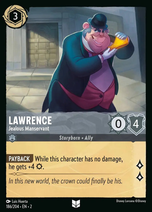 186/204-EN-2: Lawrence - Jealous Manservant