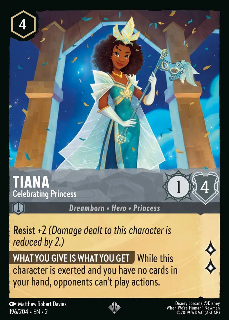 196/204-EN-2: Tiana - Celebrating Princess