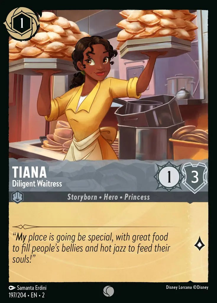 197/204-EN-2: Tiana - Diligent Waitress