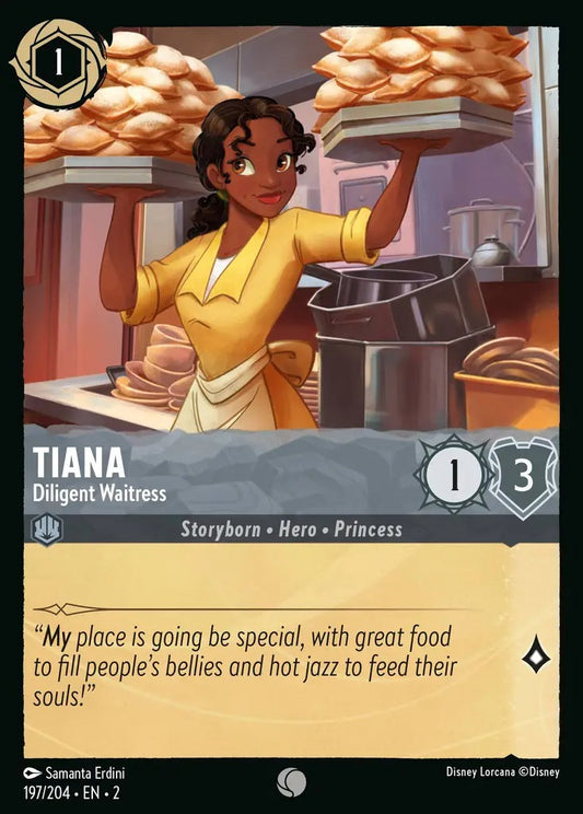 197/204-EN-2: Tiana - Diligent Waitress