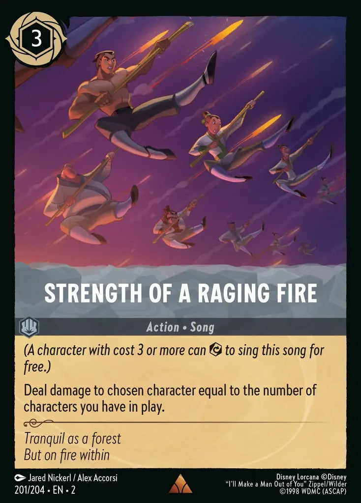 201/204-EN-2: Strength of a Raging Fire