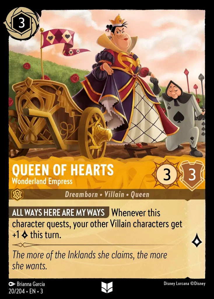 020/204-EN-3: Queen of Hearts - Wonderland Empress