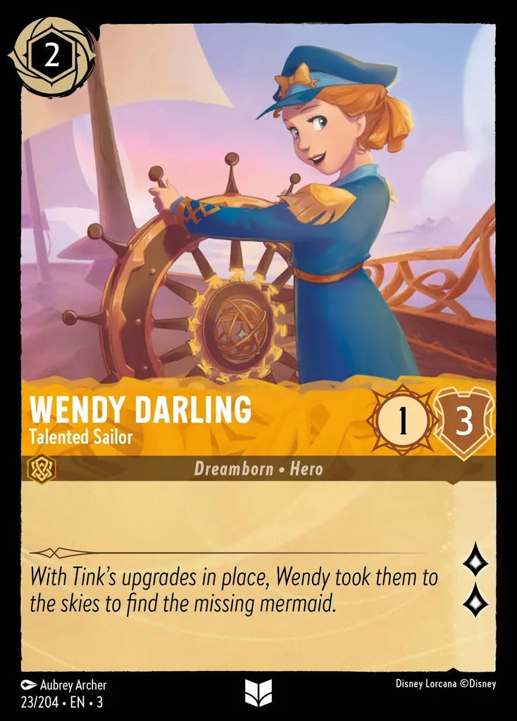 023/204-EN-3: Wendy Darling - Talented Sailor
