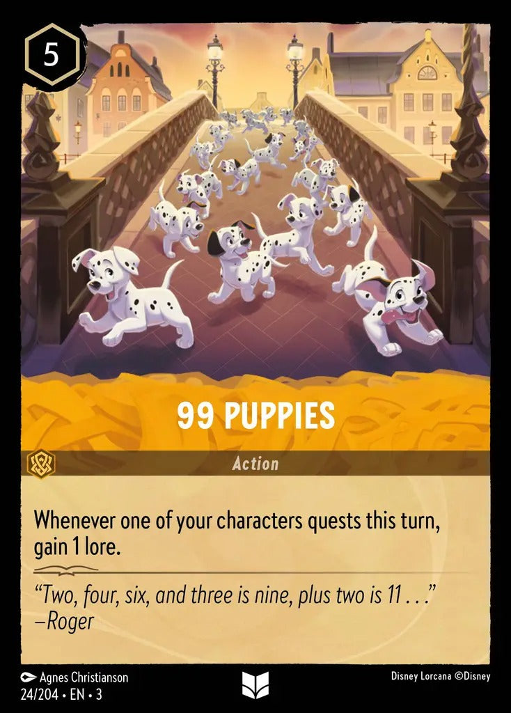 024/204-EN-3: 99 Puppies