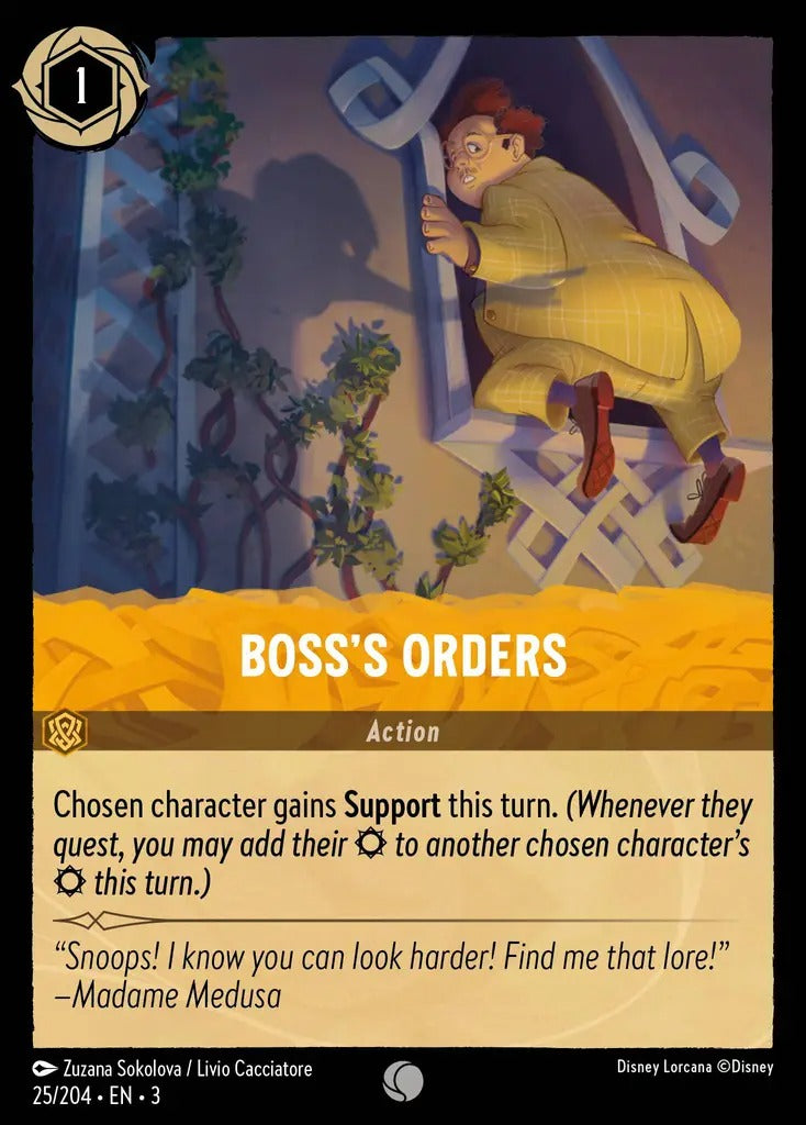 025/204-EN-3: Bosss Orders