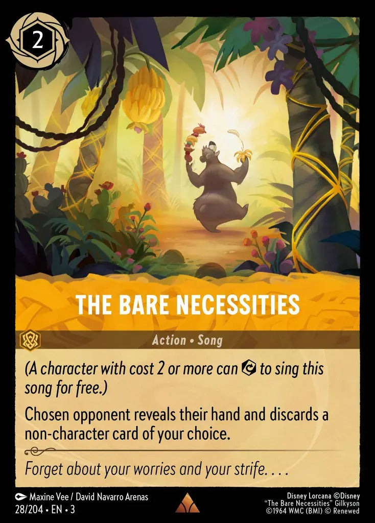 028/204-EN-3: The Bare Necessities