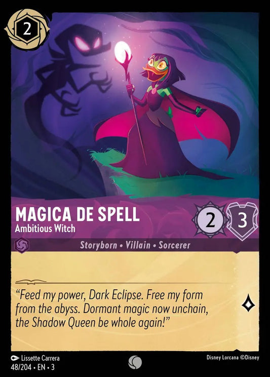 048/204-EN-3: Magica De Spell - Ambitious Witch