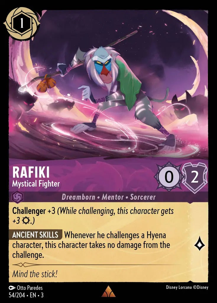 054/204-EN-3: Rafiki - Mystical Fighter