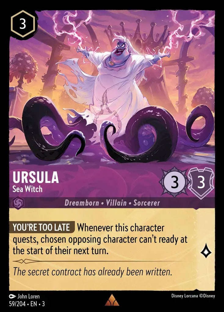059/204-EN-3: Ursula - Sea Witch