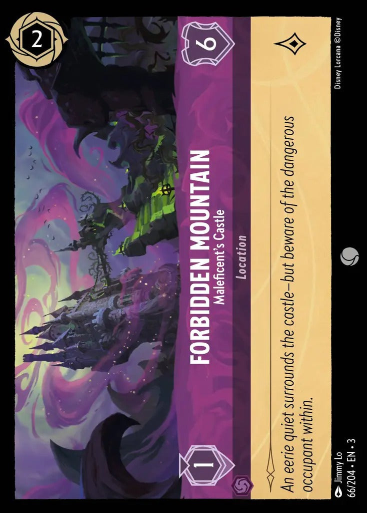 066/204-EN-3: Forbidden Mountain - Maleficent's Castle