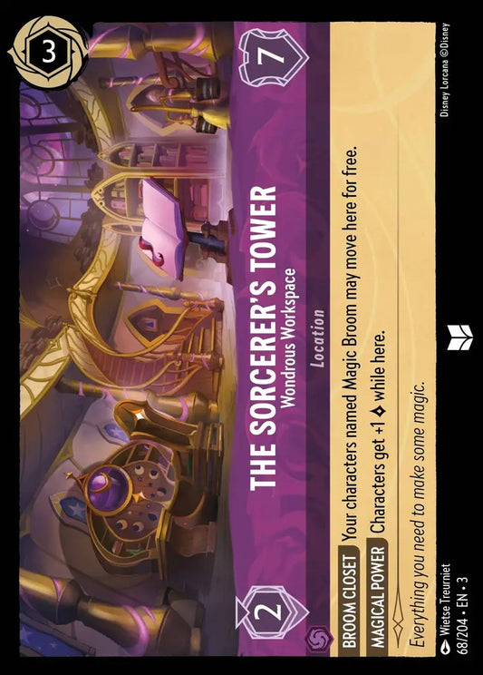 068/204-EN-3: The Sorcerers Tower - Wondrous Workspace