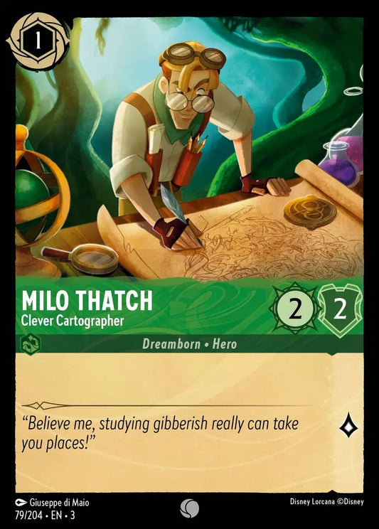 079/204-EN-3: Milo Thatch - Clever Cartographer