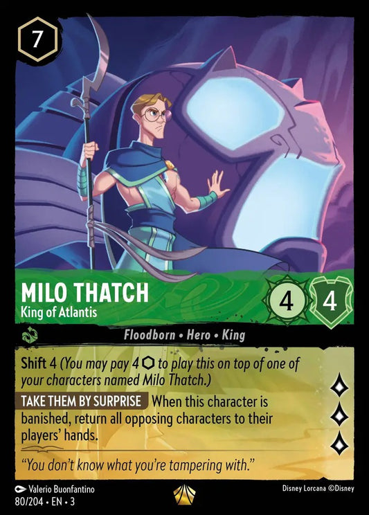080/204-EN-3: Milo Thatch - King of Atlantis