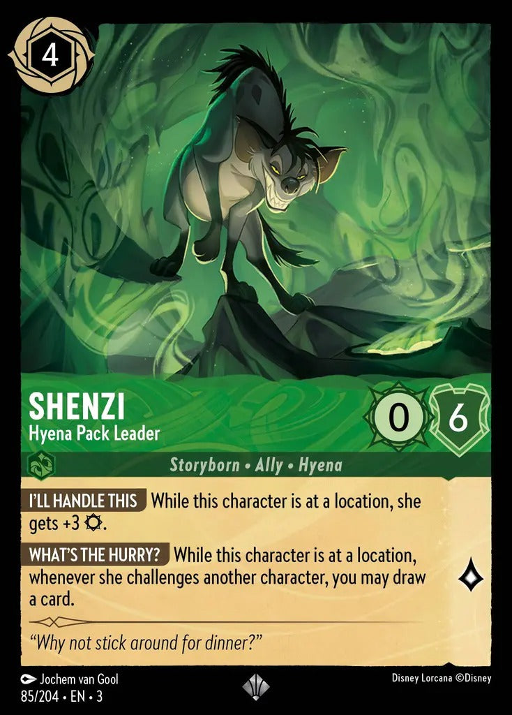 085/204-EN-3: Shenzi - Hyena Pack Leader