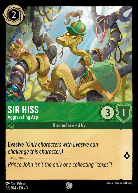 086/204-EN-3: Sir Hiss - Aggravating Asp