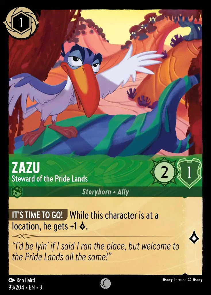 093/204-EN-3: Zazu - Steward of the Pride Lands
