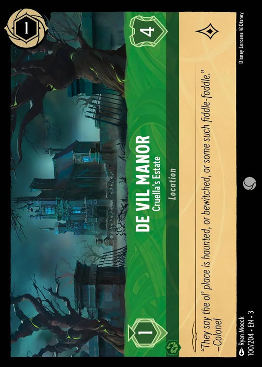 100/204-EN-3: De Vil Manor - Cruella's Estate