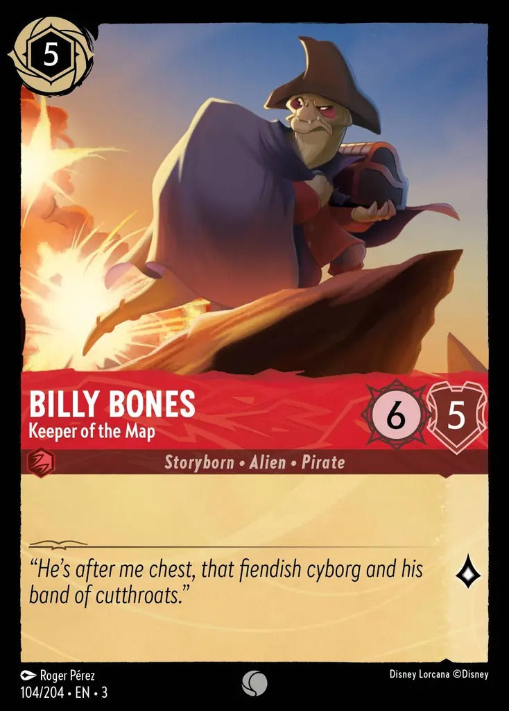 104/204-EN-3: Billy Bones - Keeper of the Map