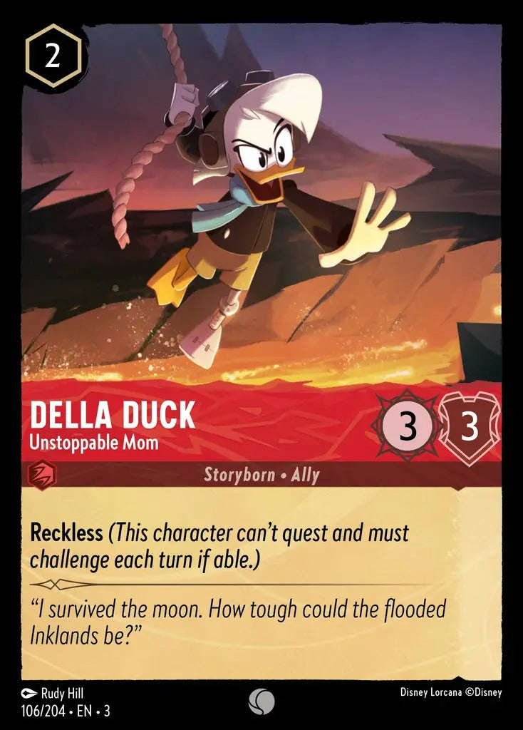 106/204-EN-3: Della Duck - Unstoppable Mom