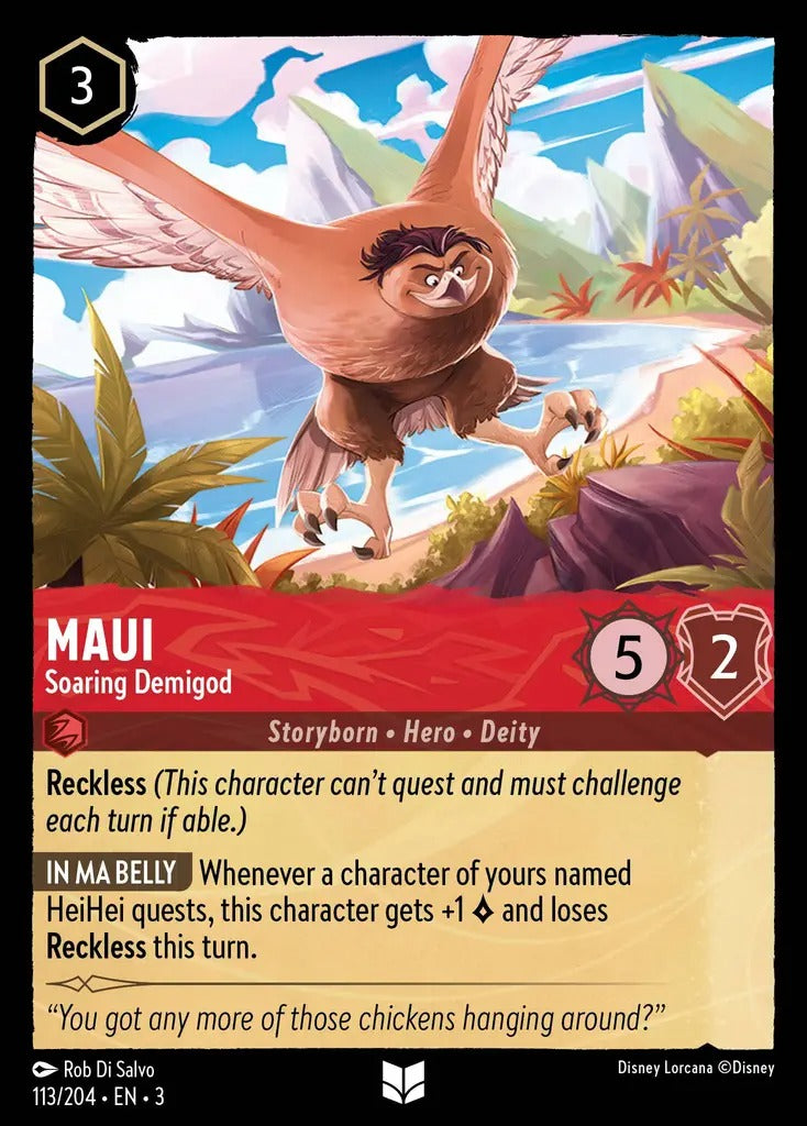 113/204-EN-3: Maui - Soaring Demigod