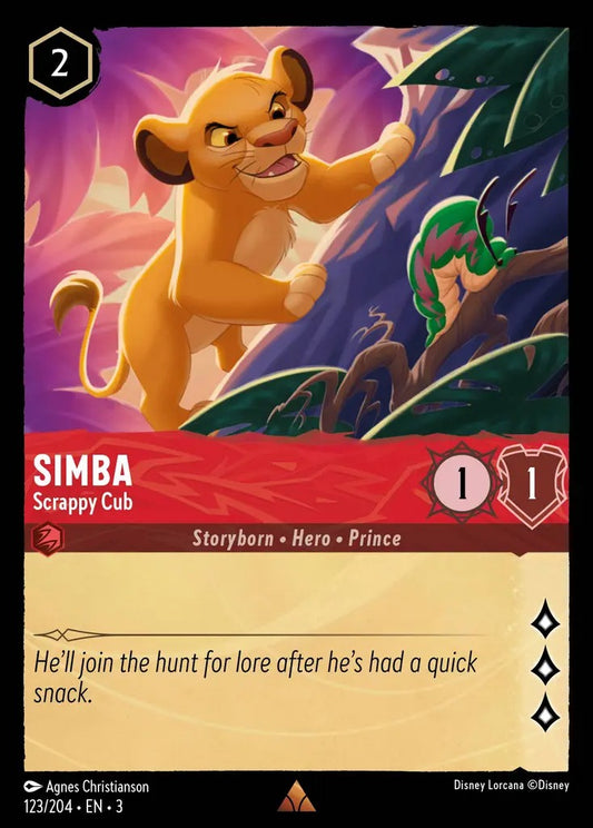 123/204-EN-3: Simba - Scrappy Cub
