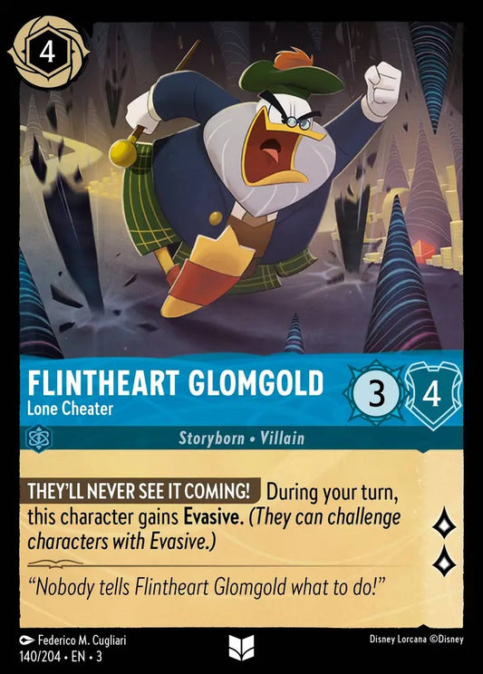 140/204-EN-3: Flintheart Glomgold - Lone Cheater