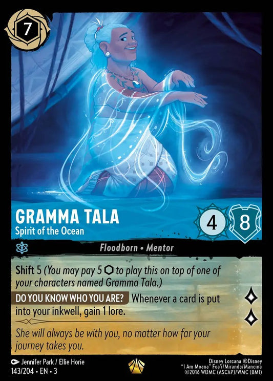 143/204-EN-3: Gramma Tala - Spirit of the Ocean