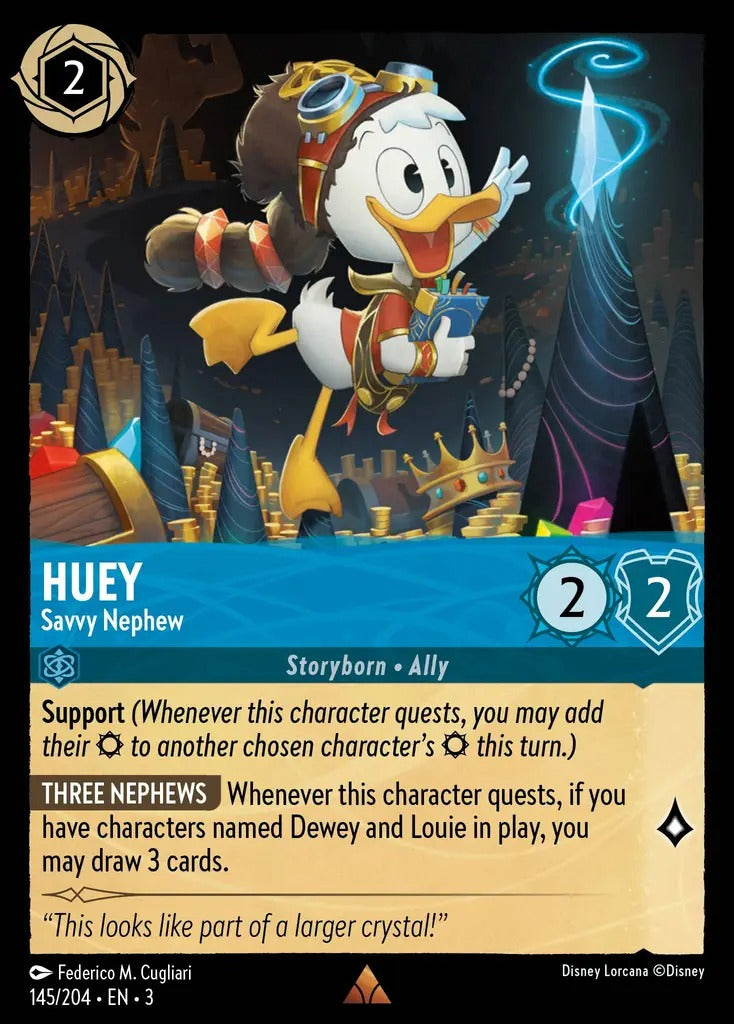 145/204-EN-3: Huey - Savvy Nephew