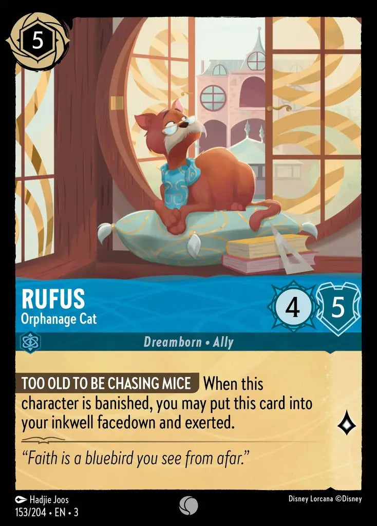 153/204-EN-3: Rufus - Orphanage Cat