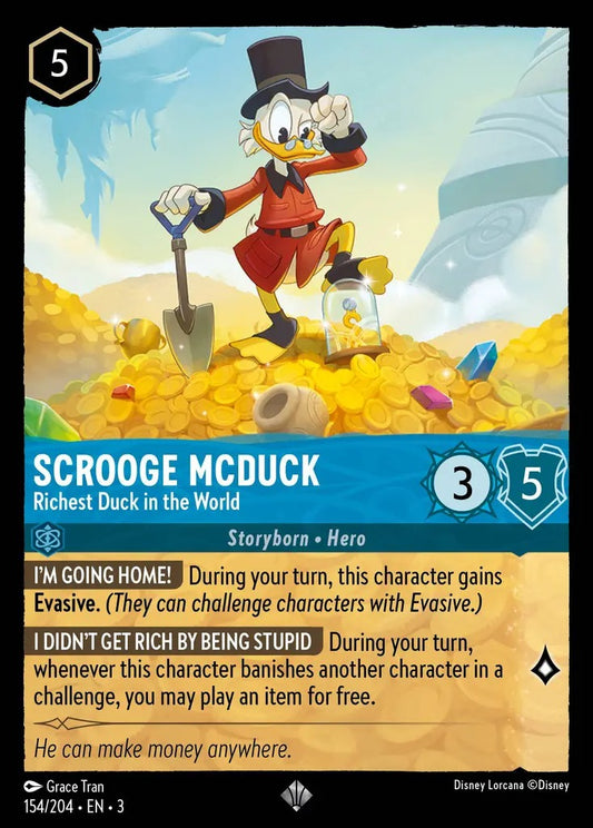 154/204-EN-3: Scrooge McDuck - Richest Duck in the World